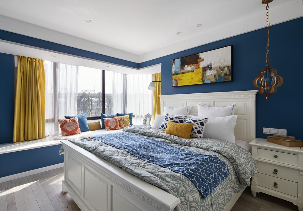 金輝天鵝灣118平混搭美式風(fēng)格設(shè)計方案