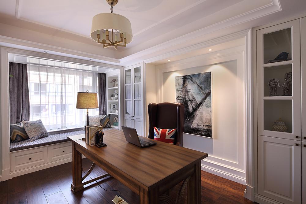 華潤中央公園218平美式風(fēng)格設(shè)計(jì)方案