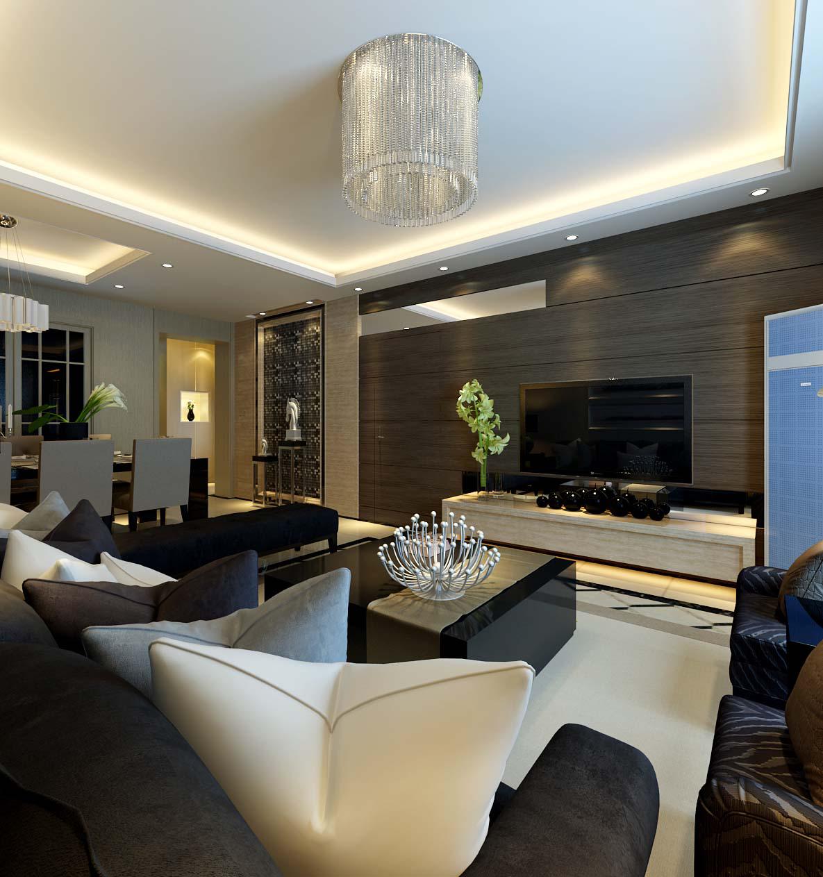 大興九臻90平現(xiàn)代簡約風(fēng)格設(shè)計方案