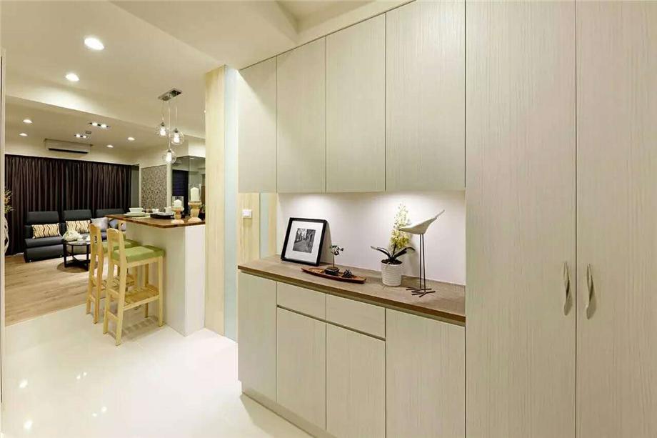 曲江龍邸100平現(xiàn)代簡(jiǎn)約風(fēng)格設(shè)計(jì)方案