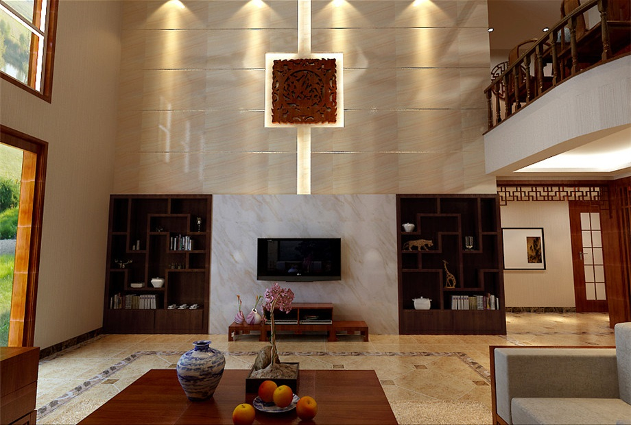 沁水新城220平中式風(fēng)格設(shè)計方案