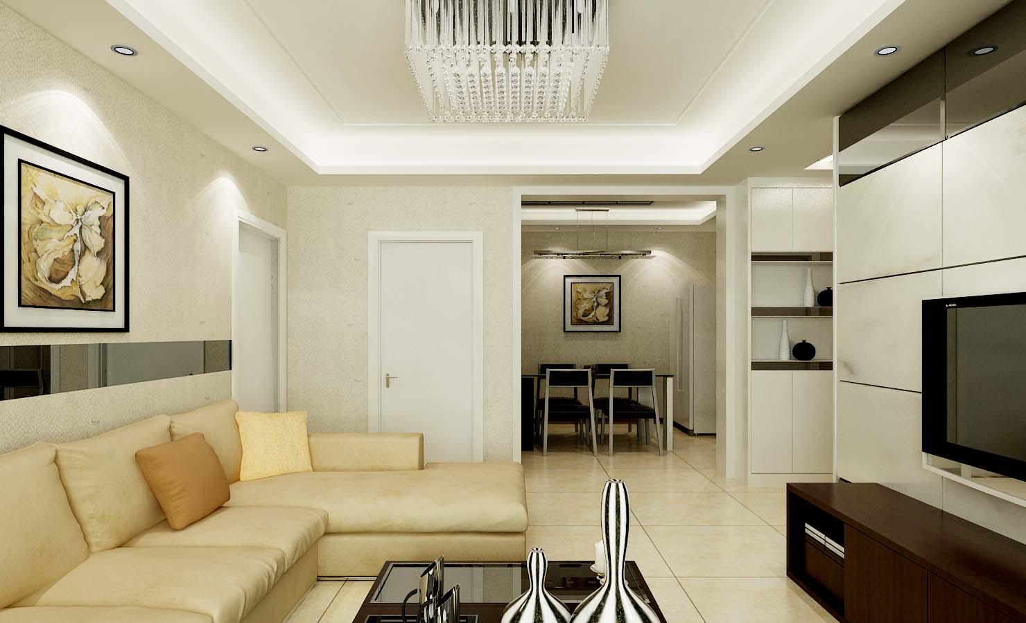 綠地樂和公館115平米簡約風格設(shè)計方案