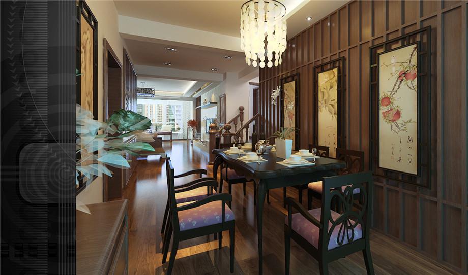 中鐵十二局140平中式風(fēng)格設(shè)計(jì)方案