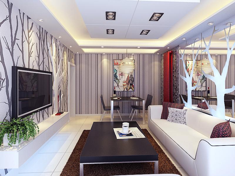 四醫(yī)大家屬院 65平簡(jiǎn)約風(fēng)格設(shè)計(jì)方案