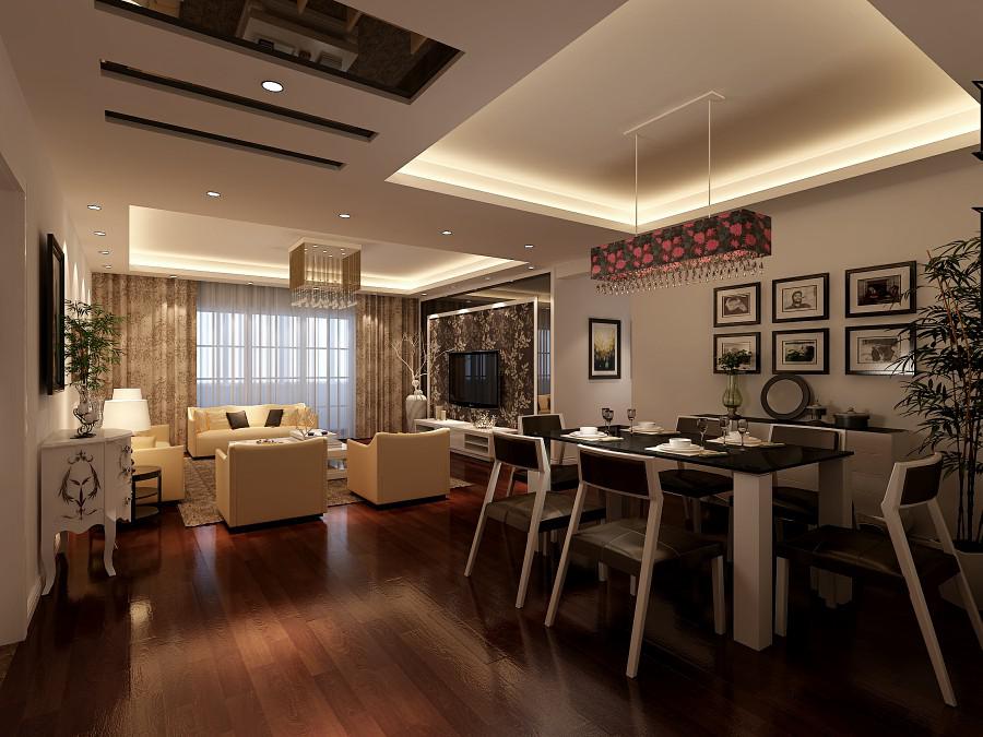 海倫國(guó)際小區(qū)/109.85平米/現(xiàn)代簡(jiǎn)約