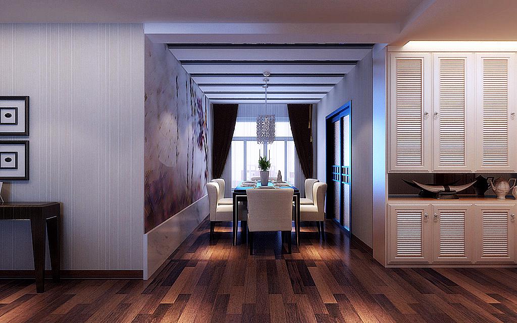 海倫國(guó)際小區(qū)/109.72平米/現(xiàn)代簡(jiǎn)約