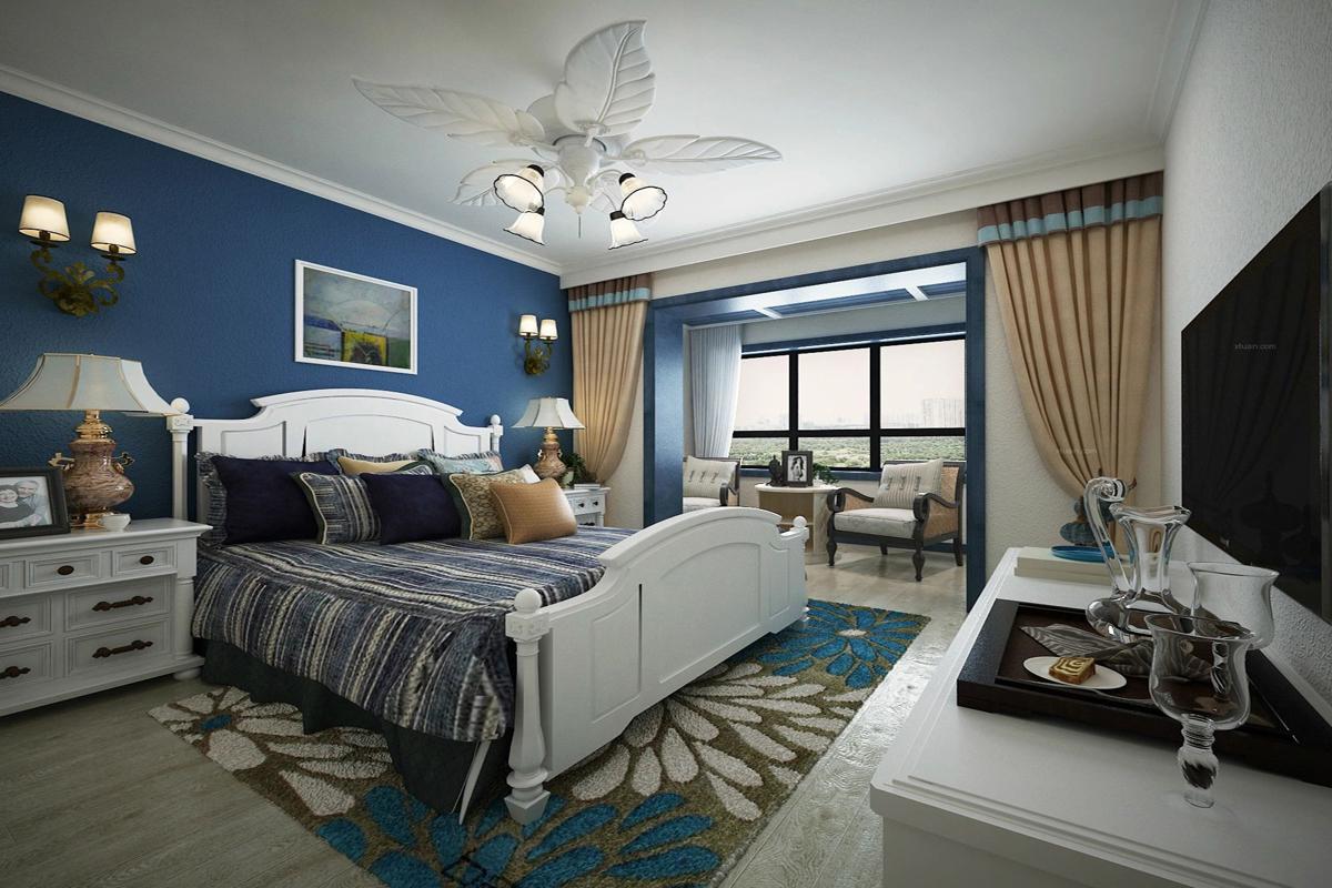 陽光臺(tái)365  124平米 地中海 臥室