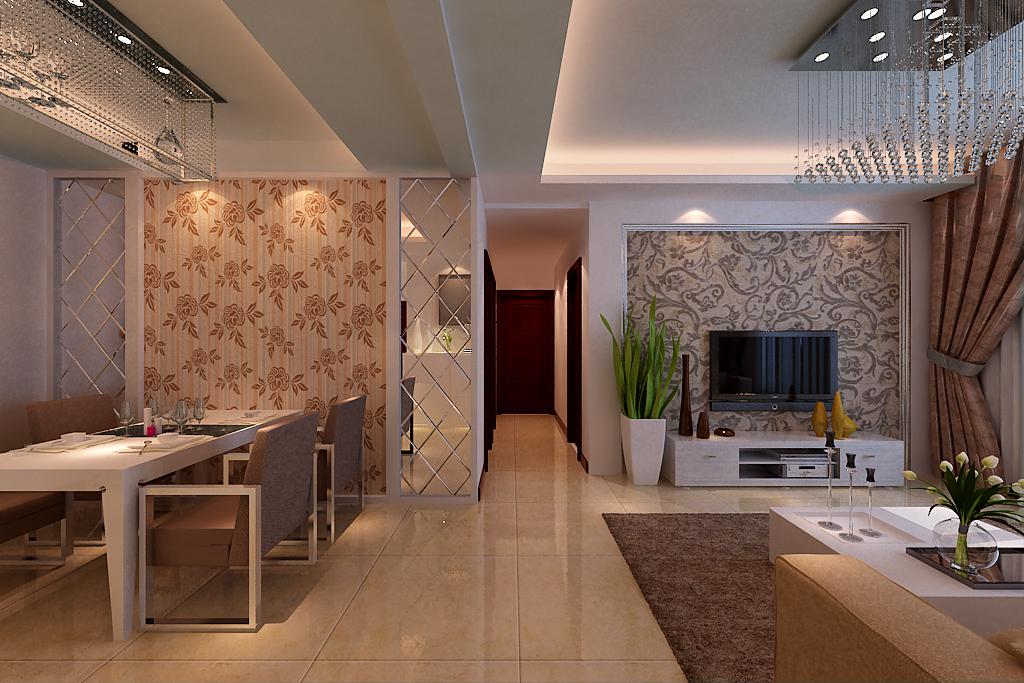 華清學(xué)府城/108.46平米/現(xiàn)代簡約