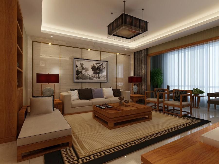 華清學府城/135.51平米/新中式