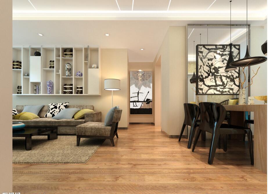 海倫國際120平簡約風(fēng)格設(shè)計(jì)方案