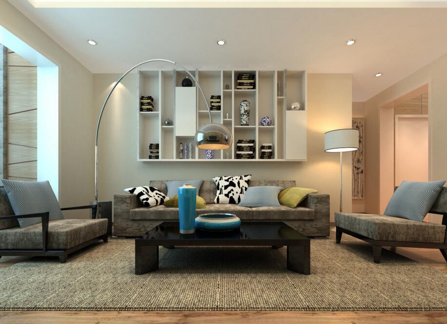 海倫國際120平簡約風(fēng)格設(shè)計(jì)方案