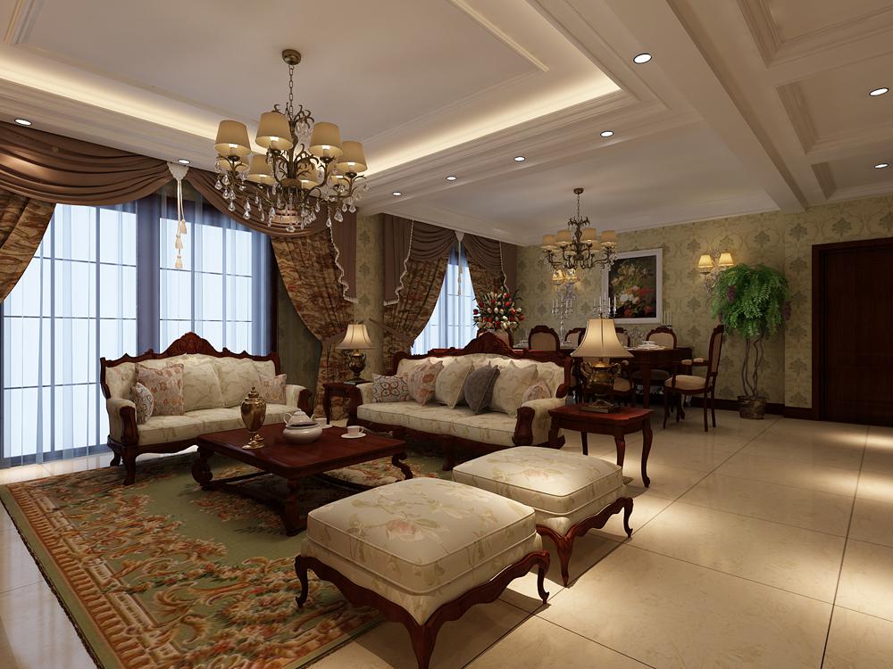 西電家屬院 145 美式風格