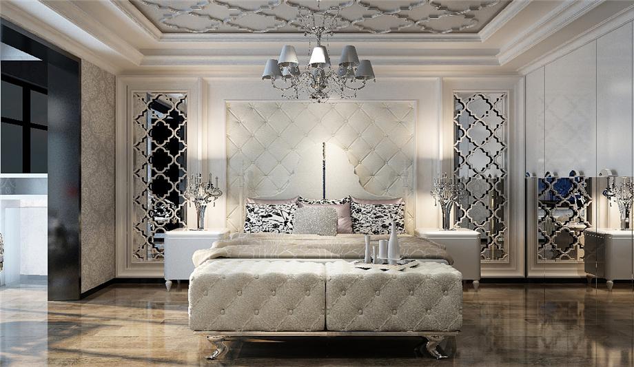 九錦臺180平新古典風(fēng)格設(shè)計方案