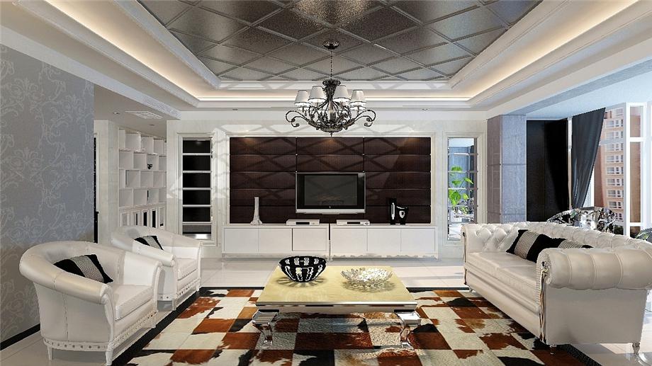 九錦臺180平新古典風(fēng)格設(shè)計方案