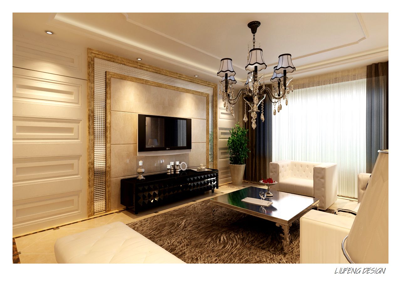 華清學府城/160平米/歐式設(shè)計