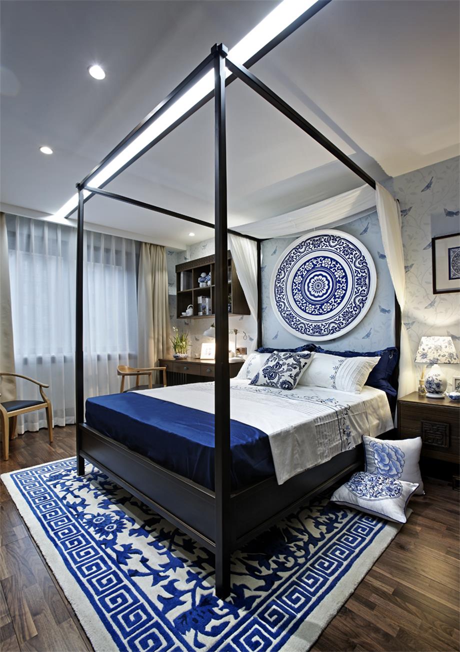 華清學(xué)府城158平新中式風(fēng)格設(shè)計(jì)方案