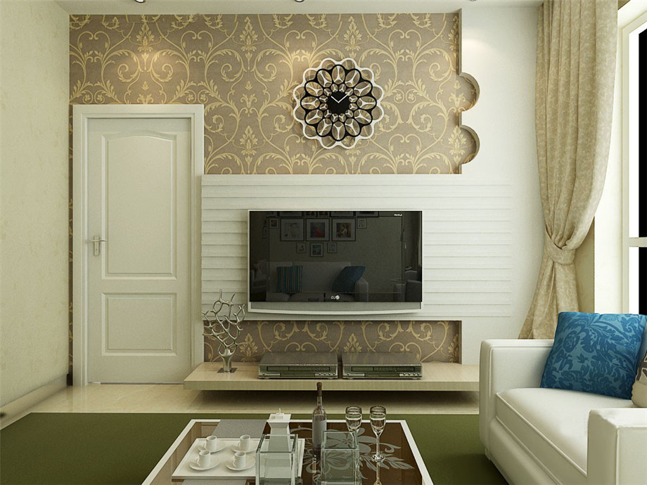 西域港灣90平簡約風格設計方案