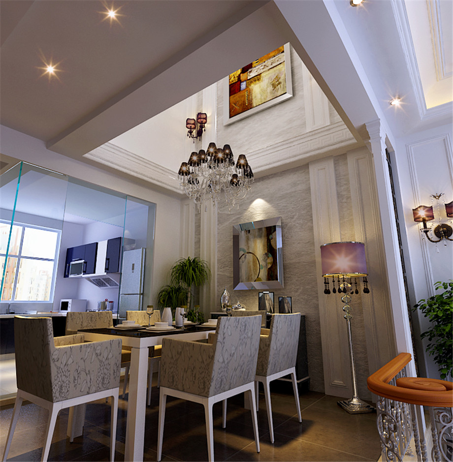 楓林意樹180平方復(fù)式簡約風(fēng)格設(shè)計方案