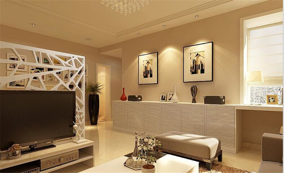 公園壹號90平簡約風(fēng)格設(shè)計方案