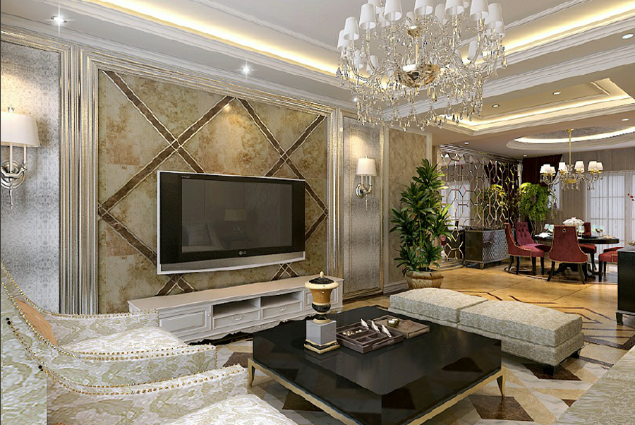  天浩上元郡/119.88平米/現(xiàn)代簡約