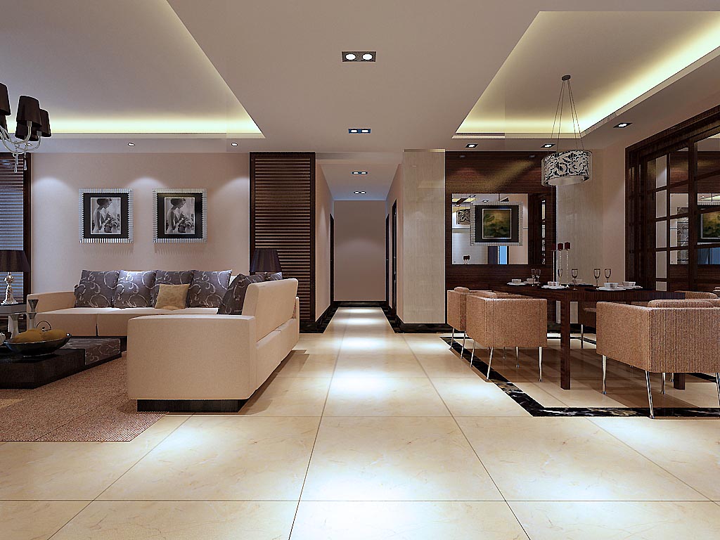 松江運河城170平中式風格設計方案