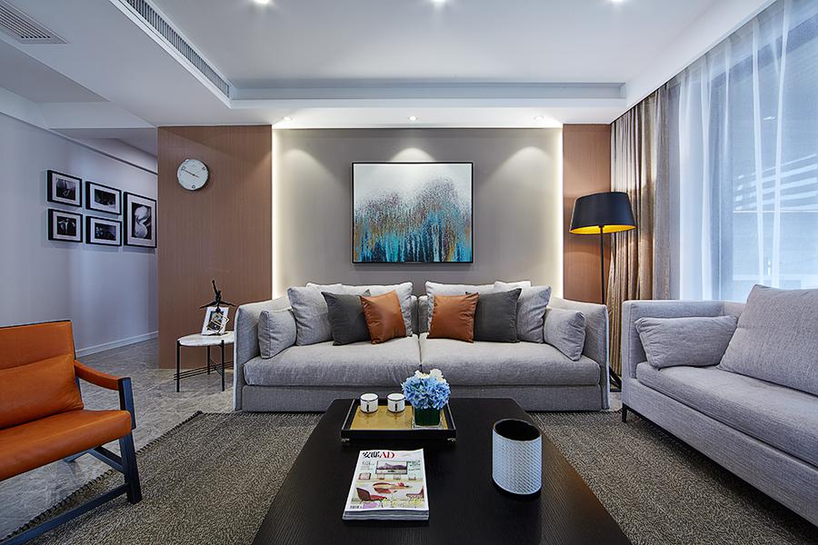 中國鐵建瑞園小區(qū)110平簡約風(fēng)格設(shè)計方案