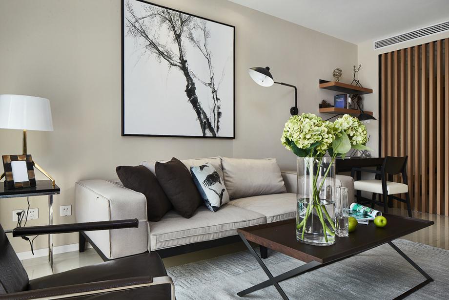 上林灃苑110平簡約風格設(shè)計方案