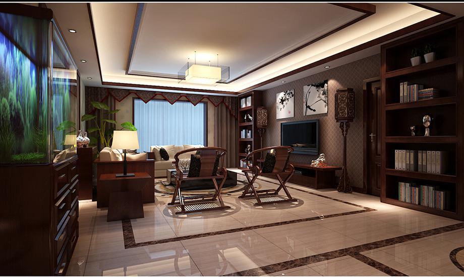 西北工業(yè)大學(xué)147平米新中式