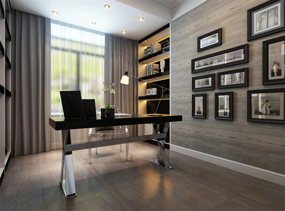 綠地曲江名城127平簡(jiǎn)歐風(fēng)格設(shè)計(jì)方案