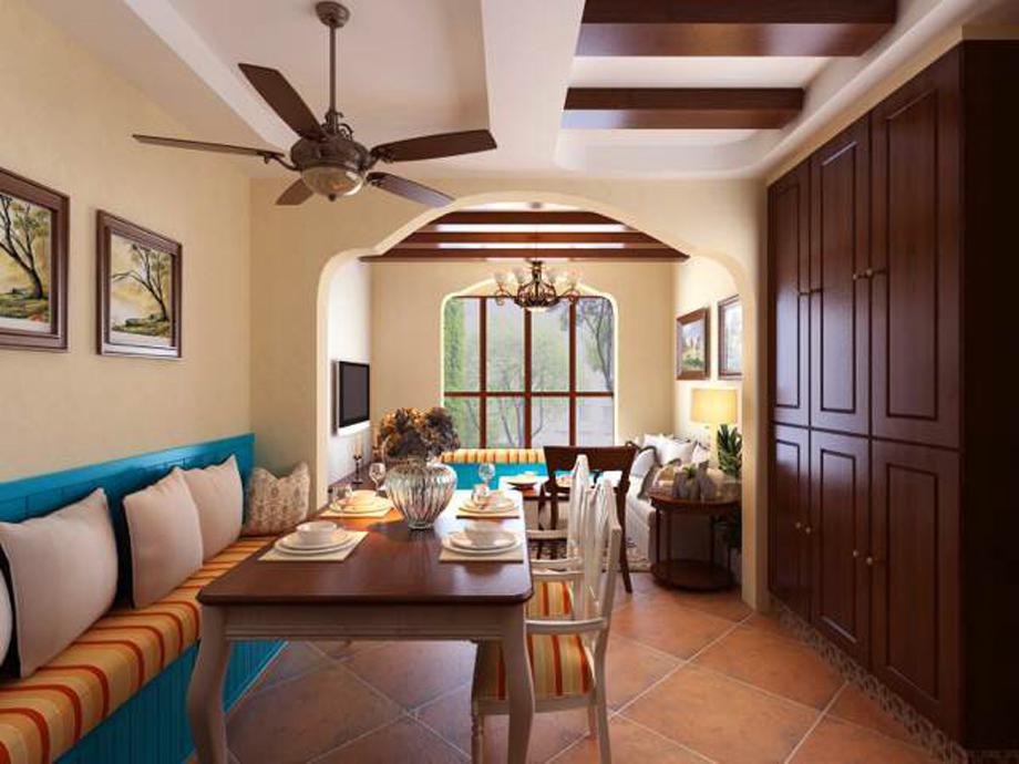 曲江6號 160平地中海風(fēng)格設(shè)計方案