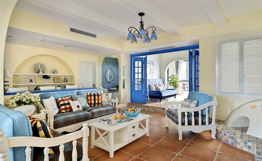 常春藤花園200平地中海風(fēng)格設(shè)計方案