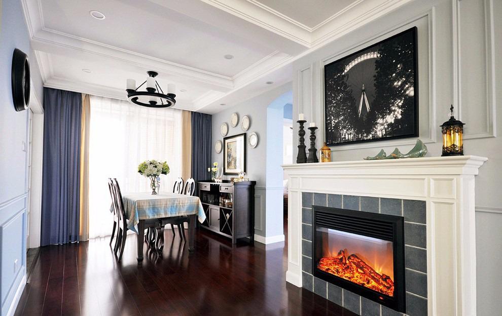 首創(chuàng)漫香郡152平米現(xiàn)代美式風格