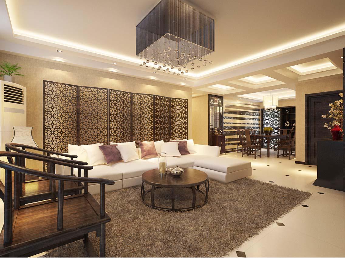 銘城國(guó)際社區(qū)160平方簡(jiǎn)約中式