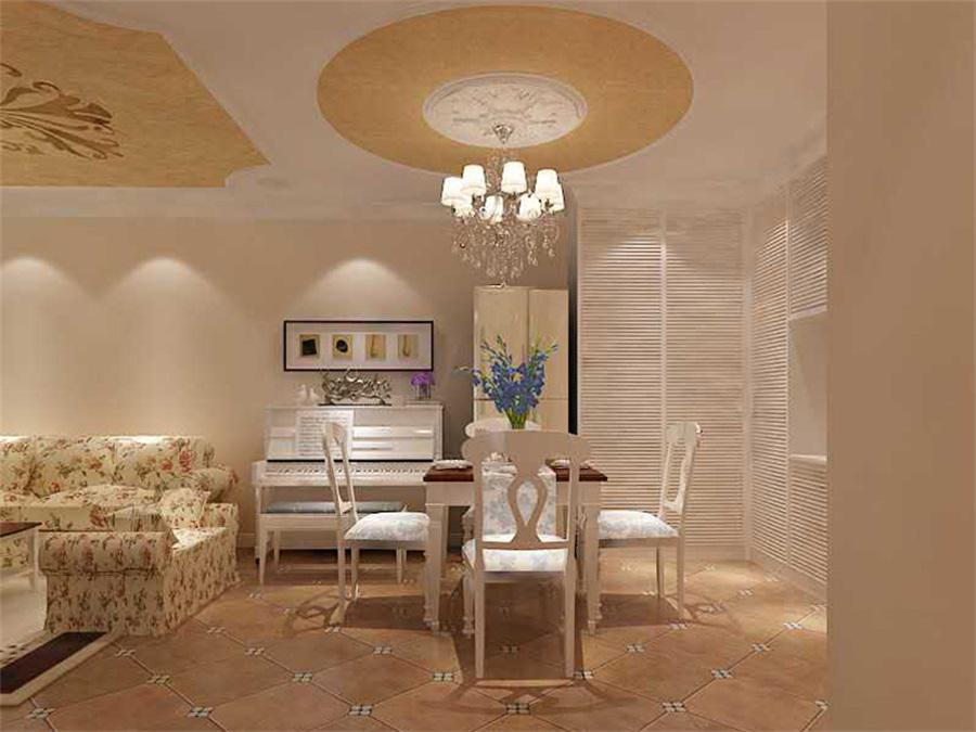 曲江亮麗家園90平混搭風(fēng)格設(shè)計(jì)方案