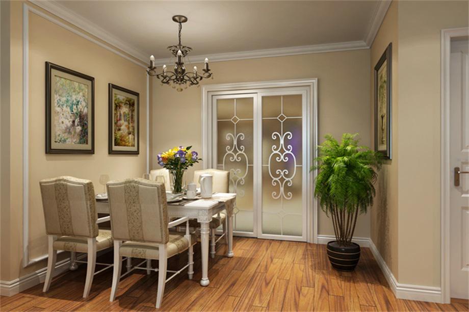 綠地城90平米美式風(fēng)格設(shè)計(jì)方案