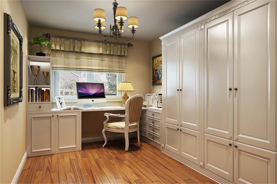 綠地城90平米美式風(fēng)格設(shè)計(jì)方案