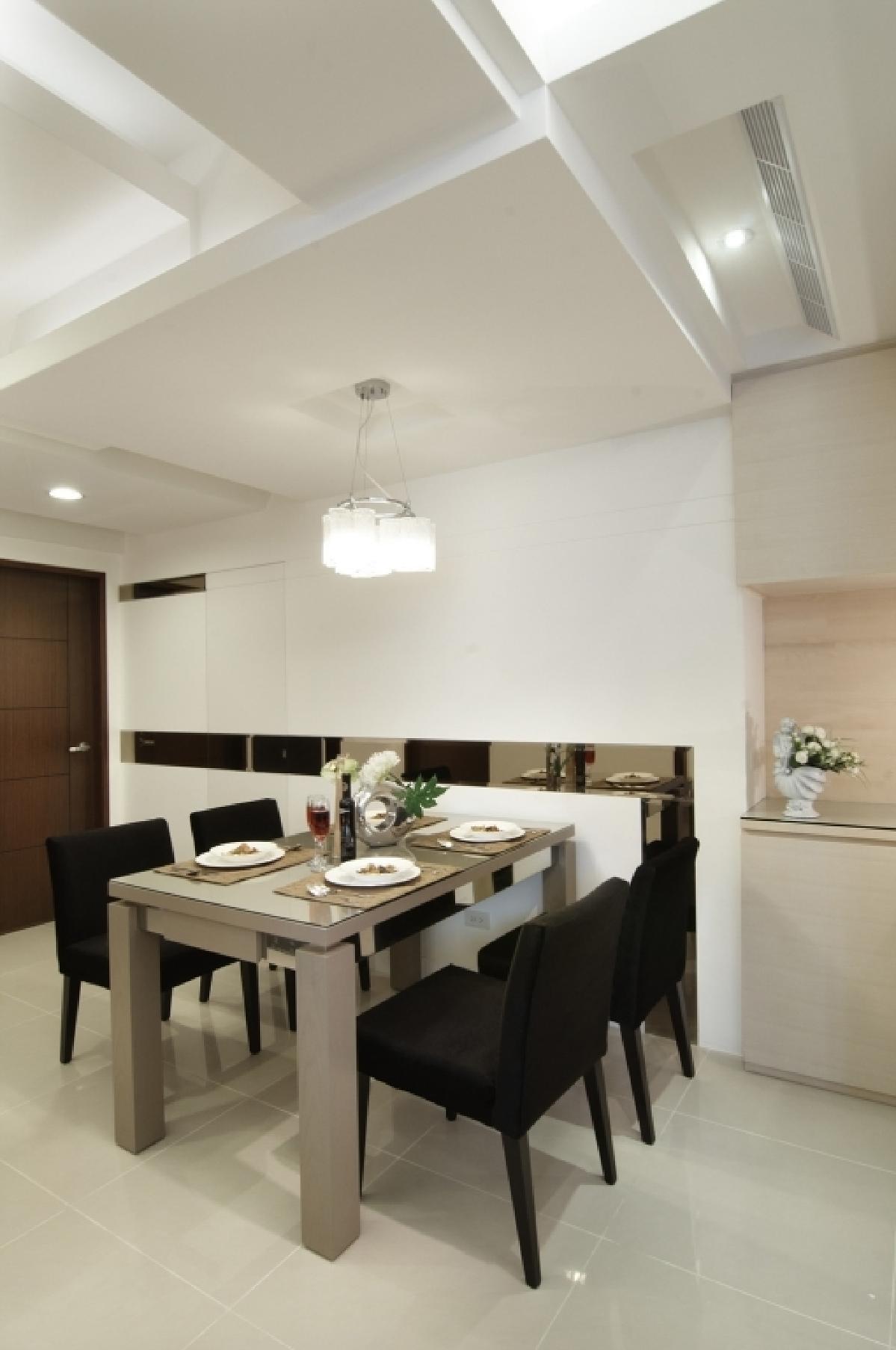 金泰新理城96平米現(xiàn)代簡約設(shè)計方案