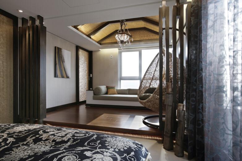 西域港灣110平米現(xiàn)代簡約設(shè)計方案