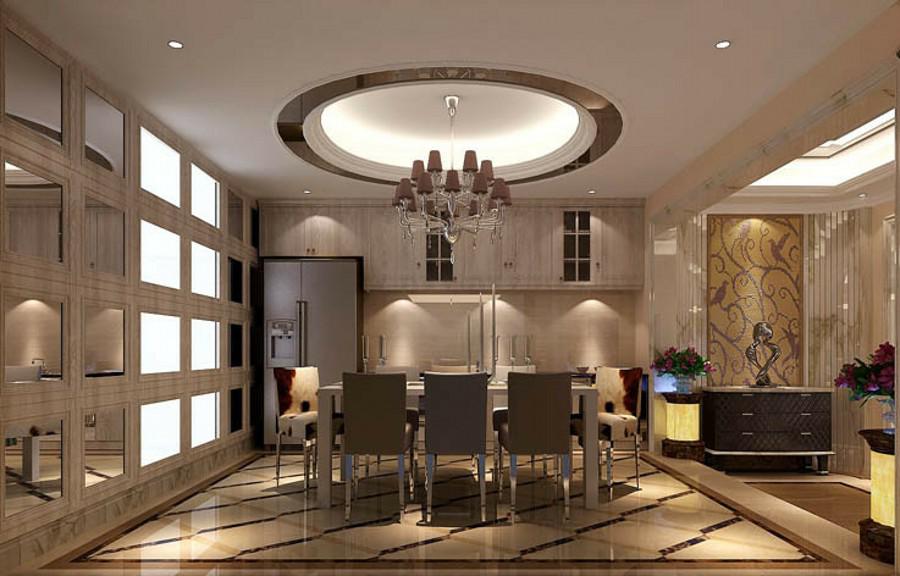 朱雀路信苑小區(qū)120平米混搭設(shè)計(jì)方案