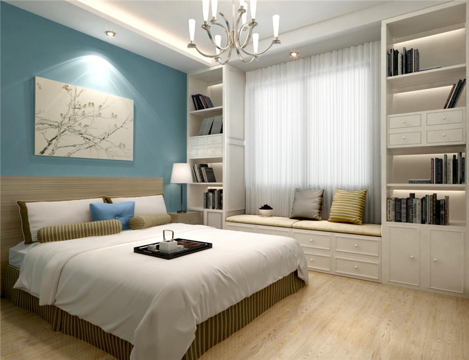 天朗藍湖樹99平簡約風格設計方案