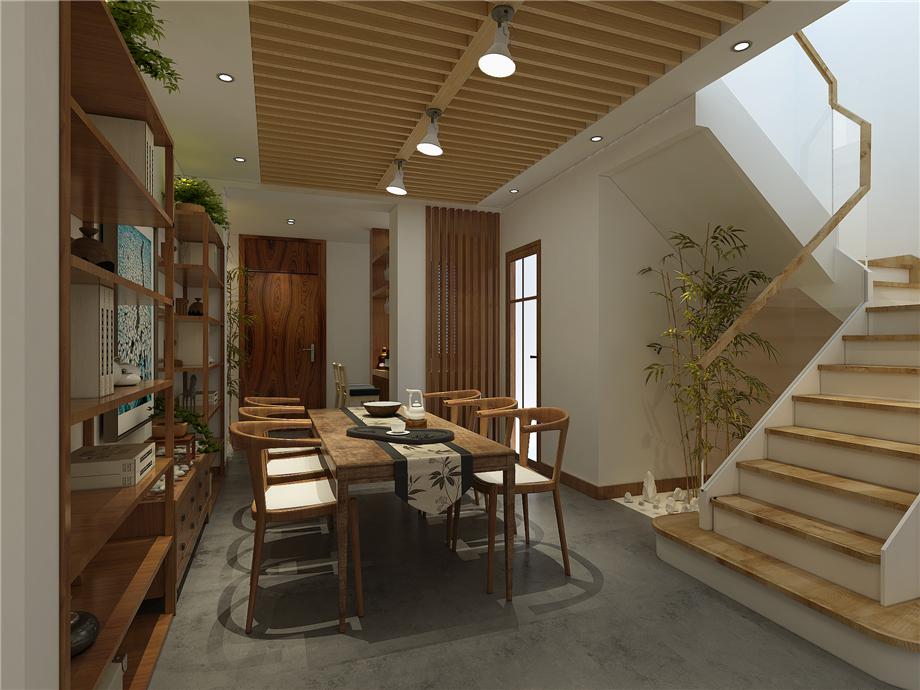 紫郡長安150平新中式風(fēng)格設(shè)計(jì)方案