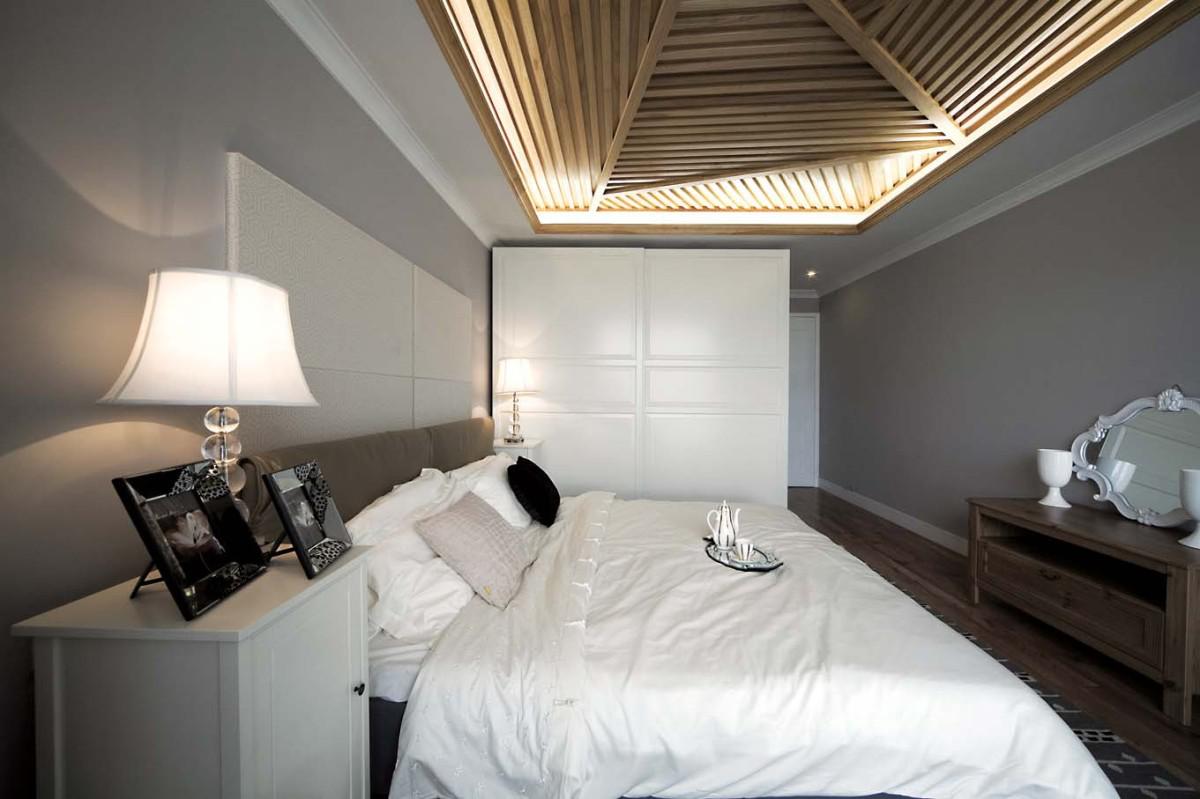 保利拉菲123平米現(xiàn)代簡約設(shè)計(jì)方案