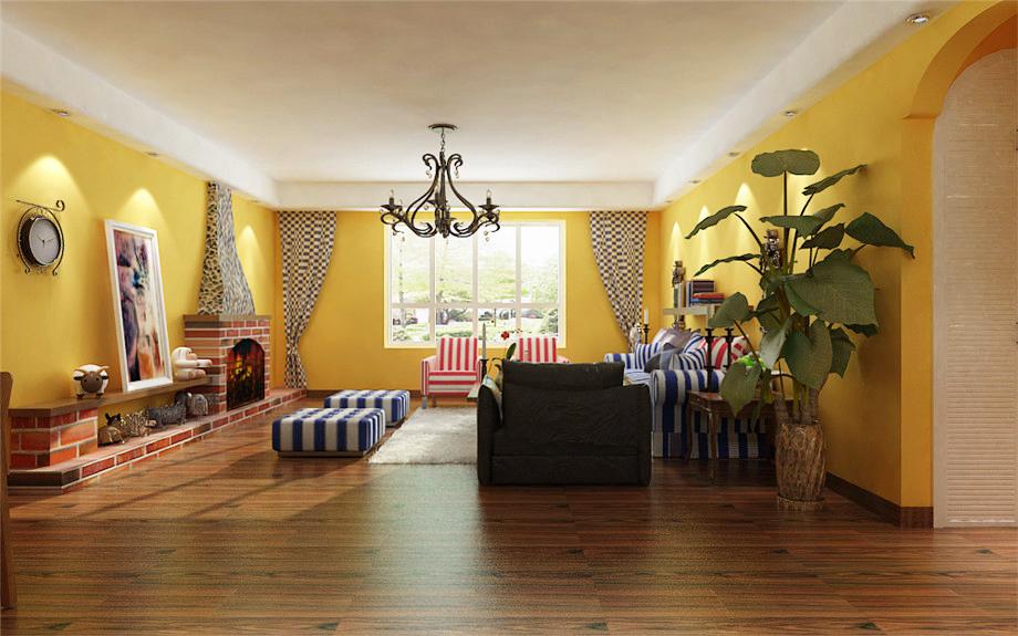 蘭空干休所170平方地中海風(fēng)格設(shè)計(jì)方案