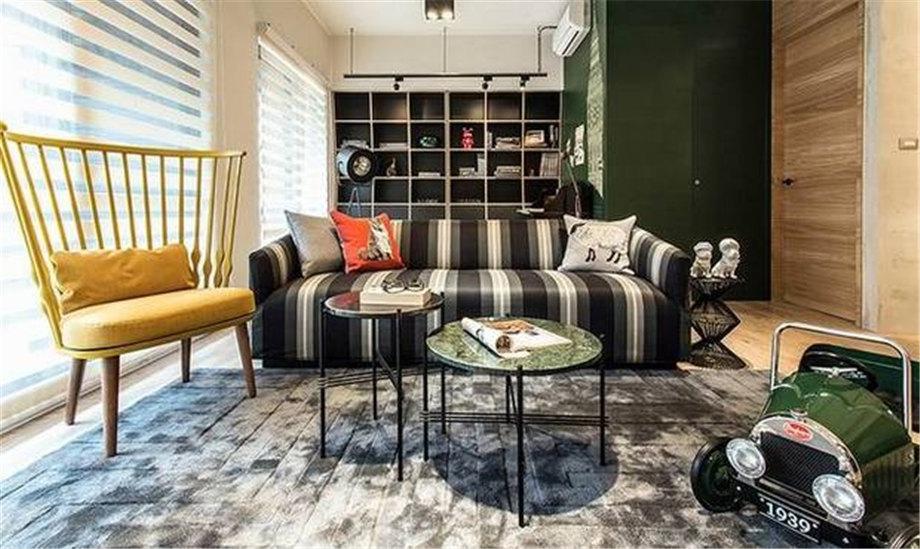 天朗大興郡106平米現代簡約設計方案