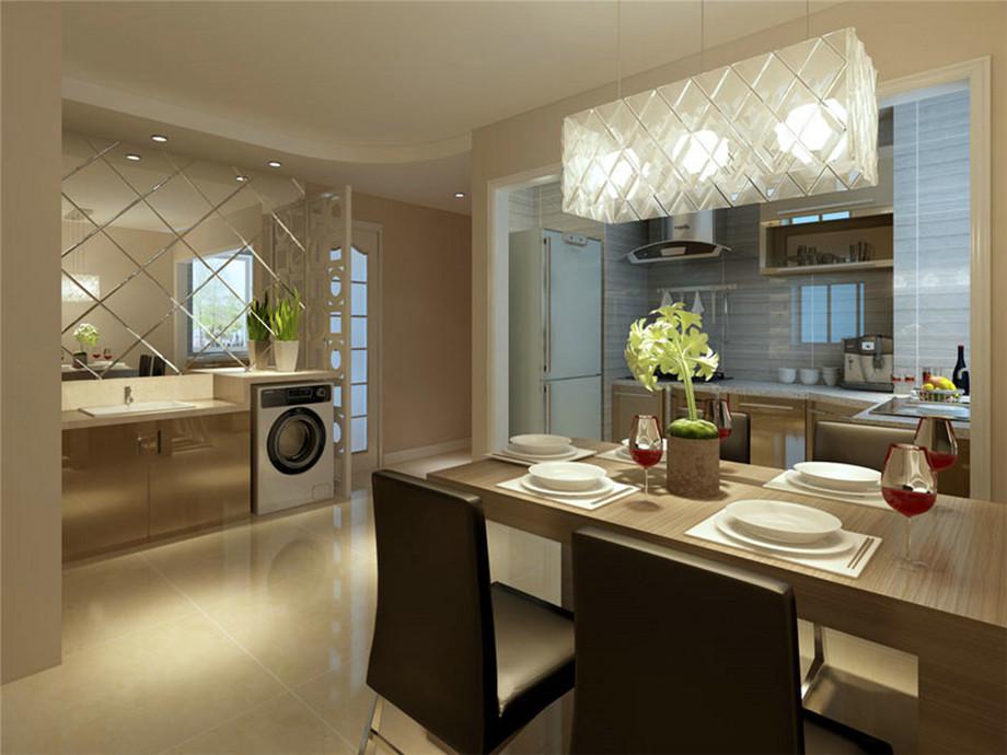 銘城國際社區(qū)90平現代簡約風格設計方案