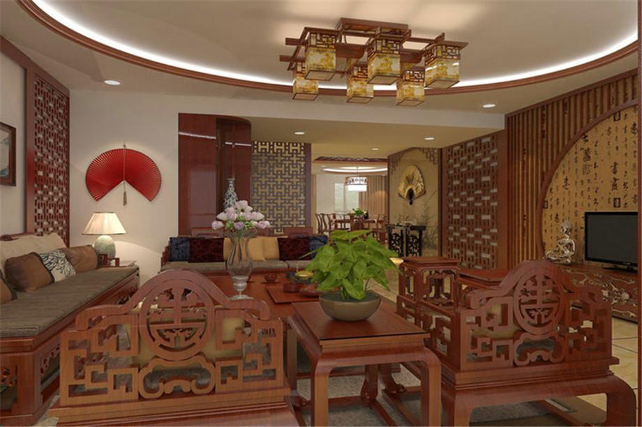 曲江6號210平新中式風(fēng)格設(shè)計方案