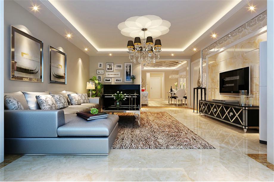 首創(chuàng)國際135平混搭風格設(shè)計方案