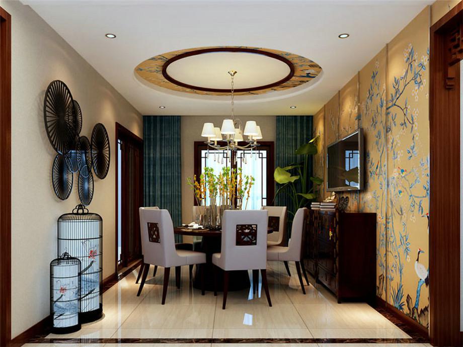 首創(chuàng)國際135平新中式風(fēng)格設(shè)計方案