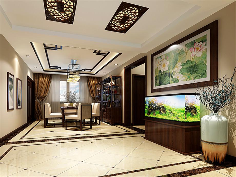 融僑馨苑124平新中式風(fēng)格設(shè)計(jì)方案