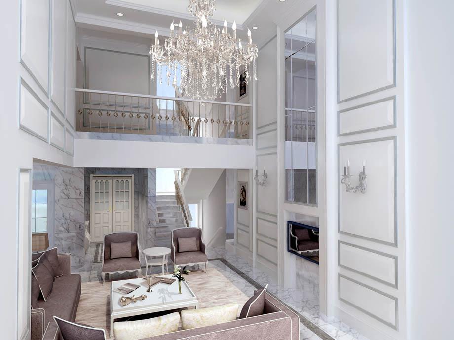 曲江觀邸300平米簡約風(fēng)格設(shè)計(jì)方案